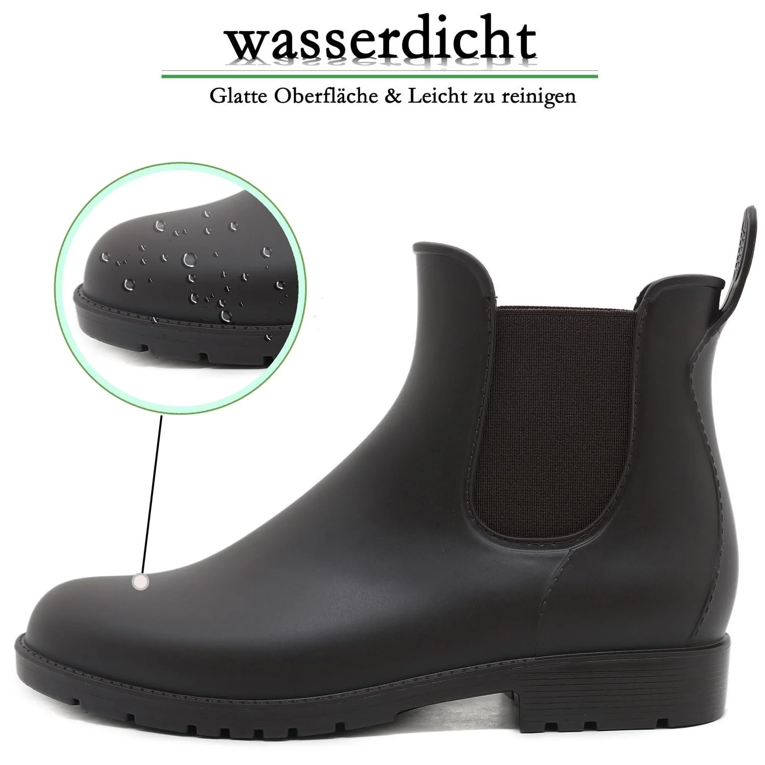 Чоботи гумові Uniuni Водонепроникні з нековзкою підошвою, фото №2