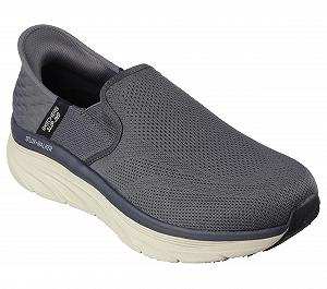 Кроссовки Skechers D'lux Walker мужские, бело-черные synthetic.ua - Фото 1