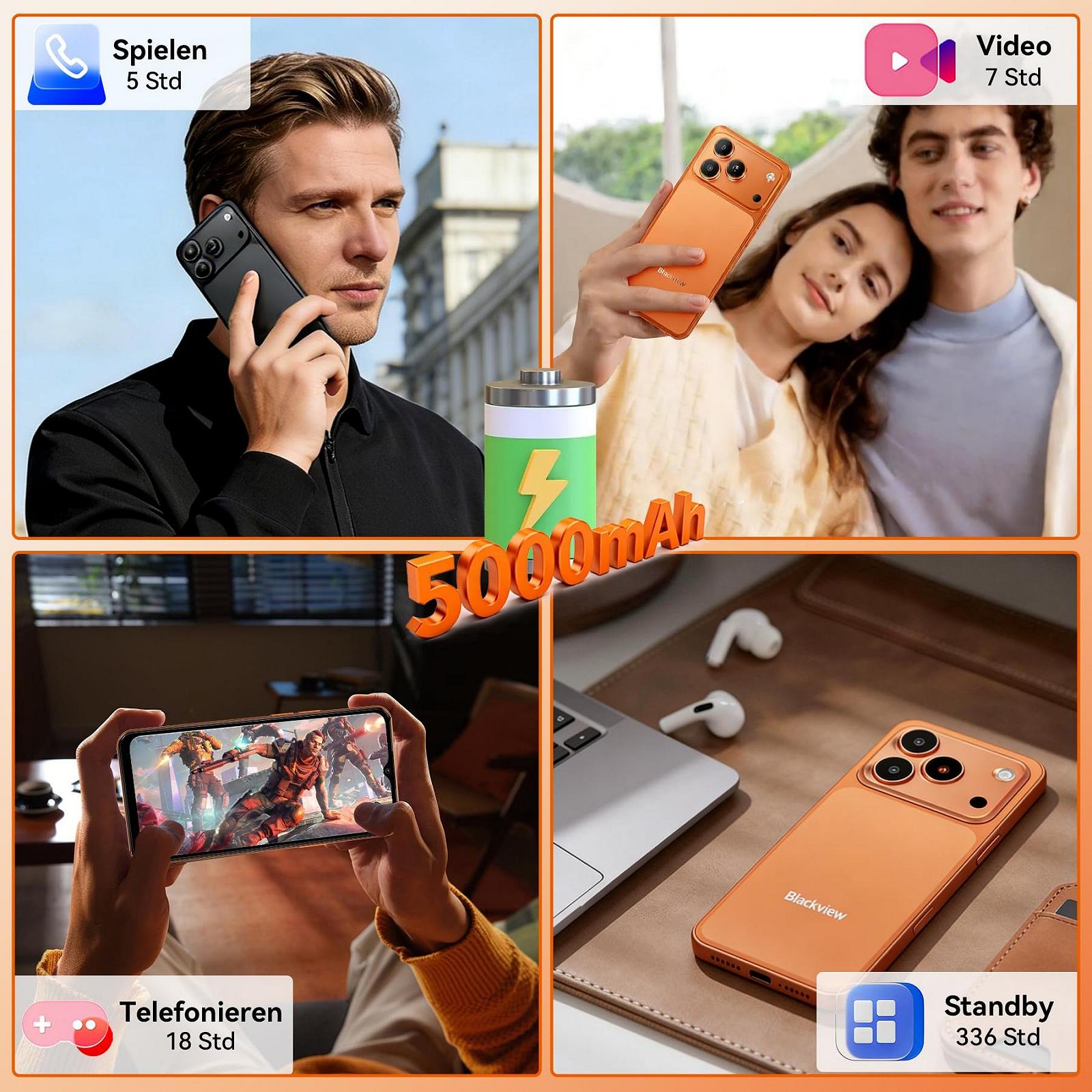 Смартфон Blackview Wave 7C Android 16 32MP+13MP 16GB+64GB/2TB 6.56" 5000 mAh 4G Dual SIM Face ID, фото №8 Смартфон Blackview Wave 7C Android 16 32MP+13MP 16GB+64GB/2TB 6.56" 5000 mAh 4G Dual SIM Face ID, фото №8
