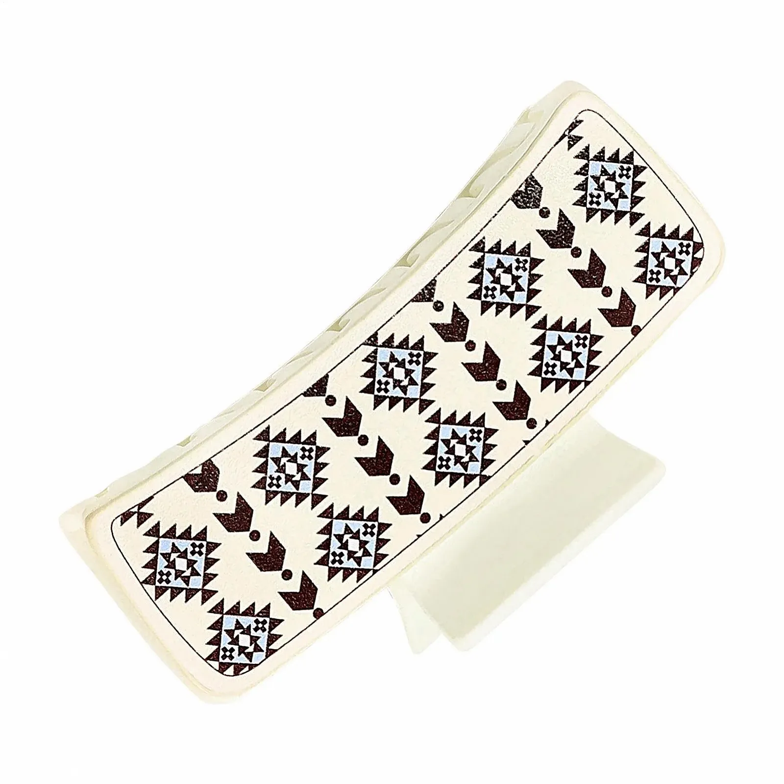 Заколка для волос Женская Большая Заколка для волос из искусственной кожи Нескользящая Винтажная Заколка для волос Удобный Аксессуар для волос, фото №8 Заколка для волос Женская Большая Заколка для волос из искусственной кожи Нескользящая Винтажная Заколка для волос Удобный Аксессуар для волос, фото №8