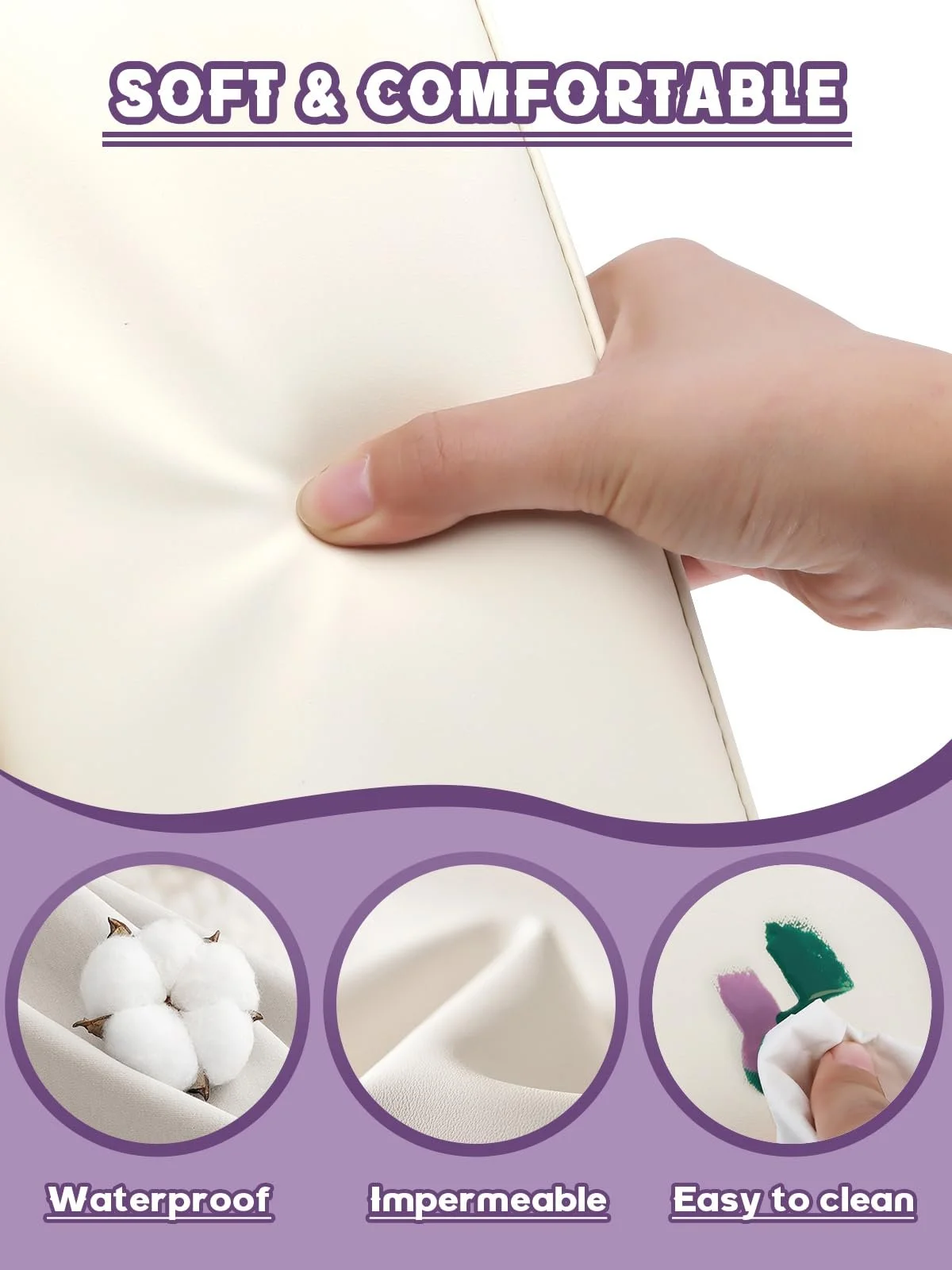 Підставка для рук манікюрна EBANKU, регульована по висоті, біла, фото №3