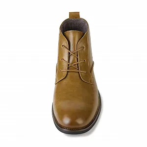 Ботинки CALEBGAR Мужские Кожаные Ботинки Классические без подкладки synthetic.ua - Фото 1