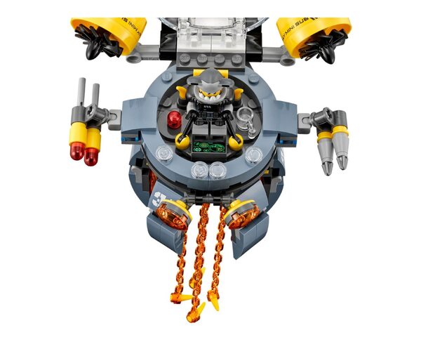 Конструктор LEGO NINJAGO Летающая субмарина Медуза (70610), фото №6