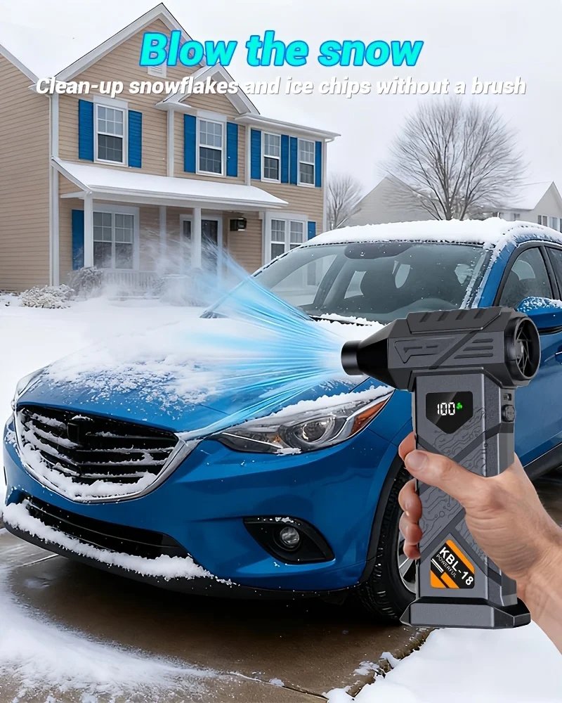 Турбовентилятор Violent KBL-18 Turbo Jet Fan 150000 RPM Black, фото №13