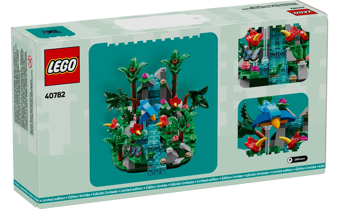 Конструктор Лего LEGO Exclusive Диорама "Дождевой тропический лес" (40782), фото №3