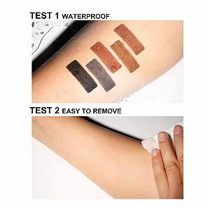 Карандаш для бровей Long Lasting Natural Look Eyebrow Pencil and Brush Liquid Tattoo Eyebrow Gel Long-Lasting Fibres synthetic.ua - Фото 1