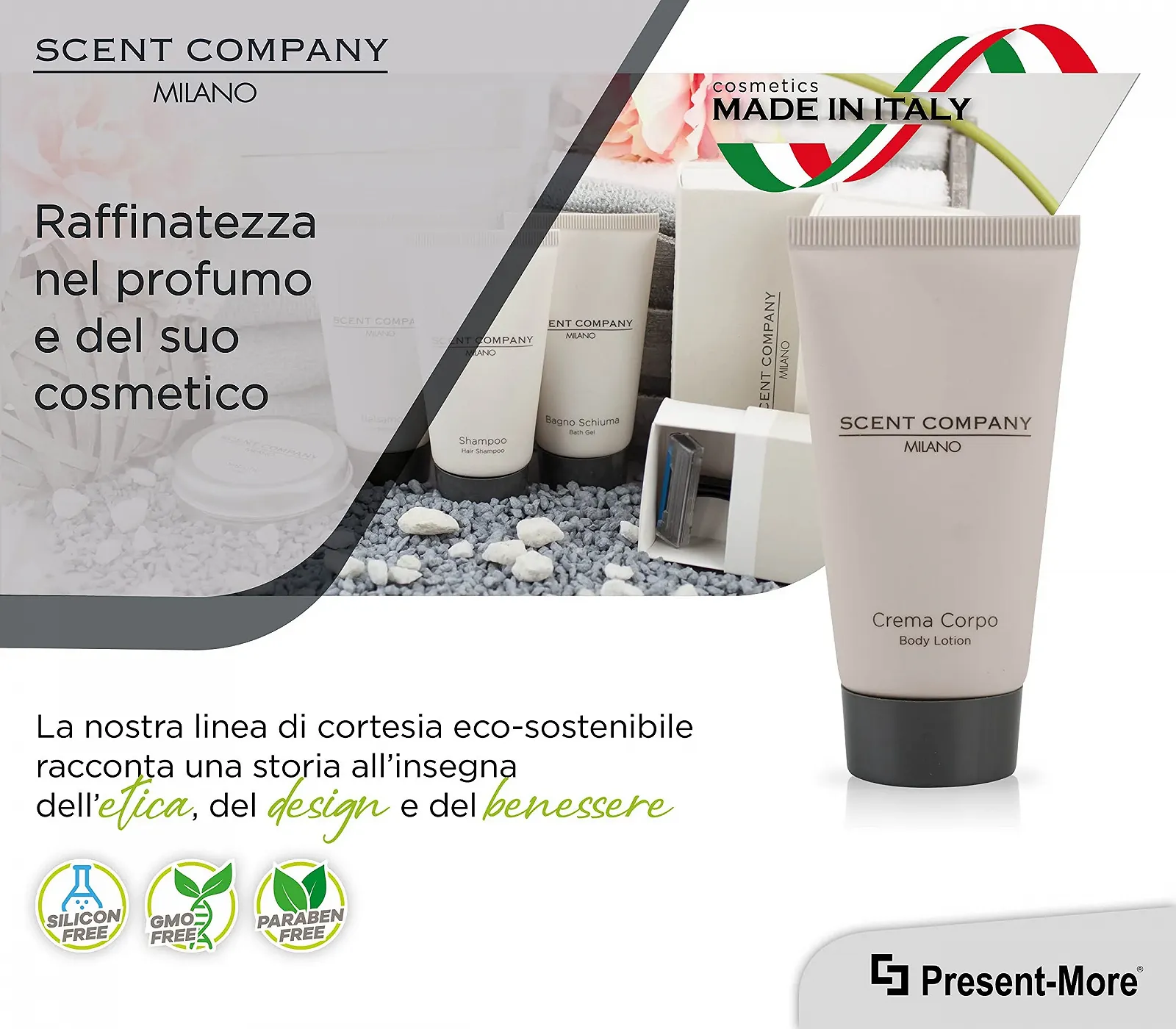 Лосьйон для тіла Present-More Scent Company Milano 50 мл Royal Amber, фото №5 Лосьйон для тіла Present-More Scent Company Milano 50 мл Royal Amber, фото №5