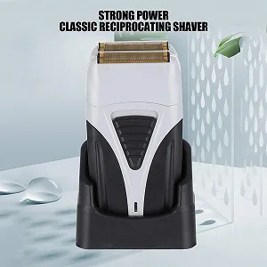 Електробритва чоловіча USB Waterproof Wet & Dry Black synthetic.ua - Фото 1