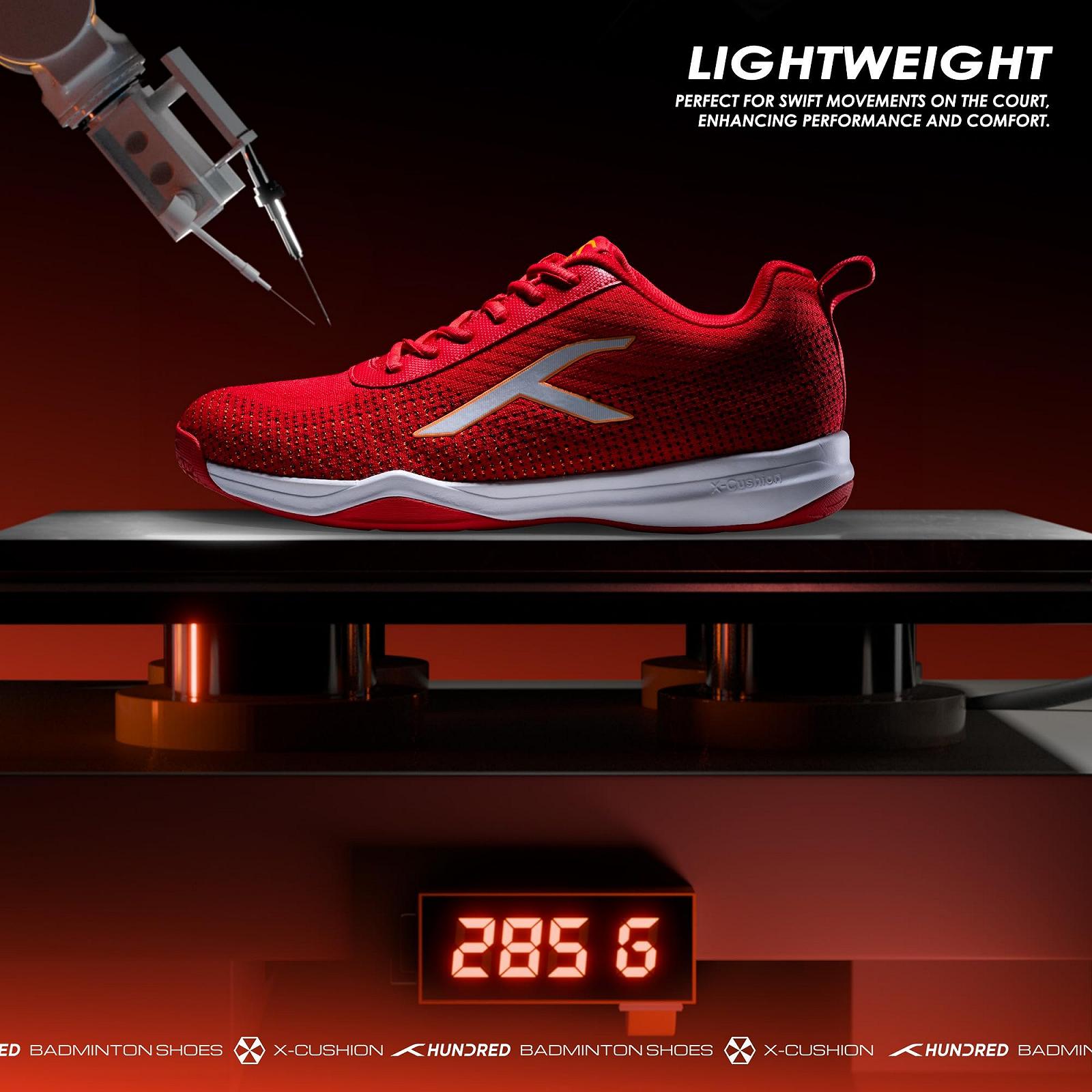 Кросівки для бадмінтону HUNDRED Blade Lite Unisex (підходять для чоловіків та жінок), фото №2