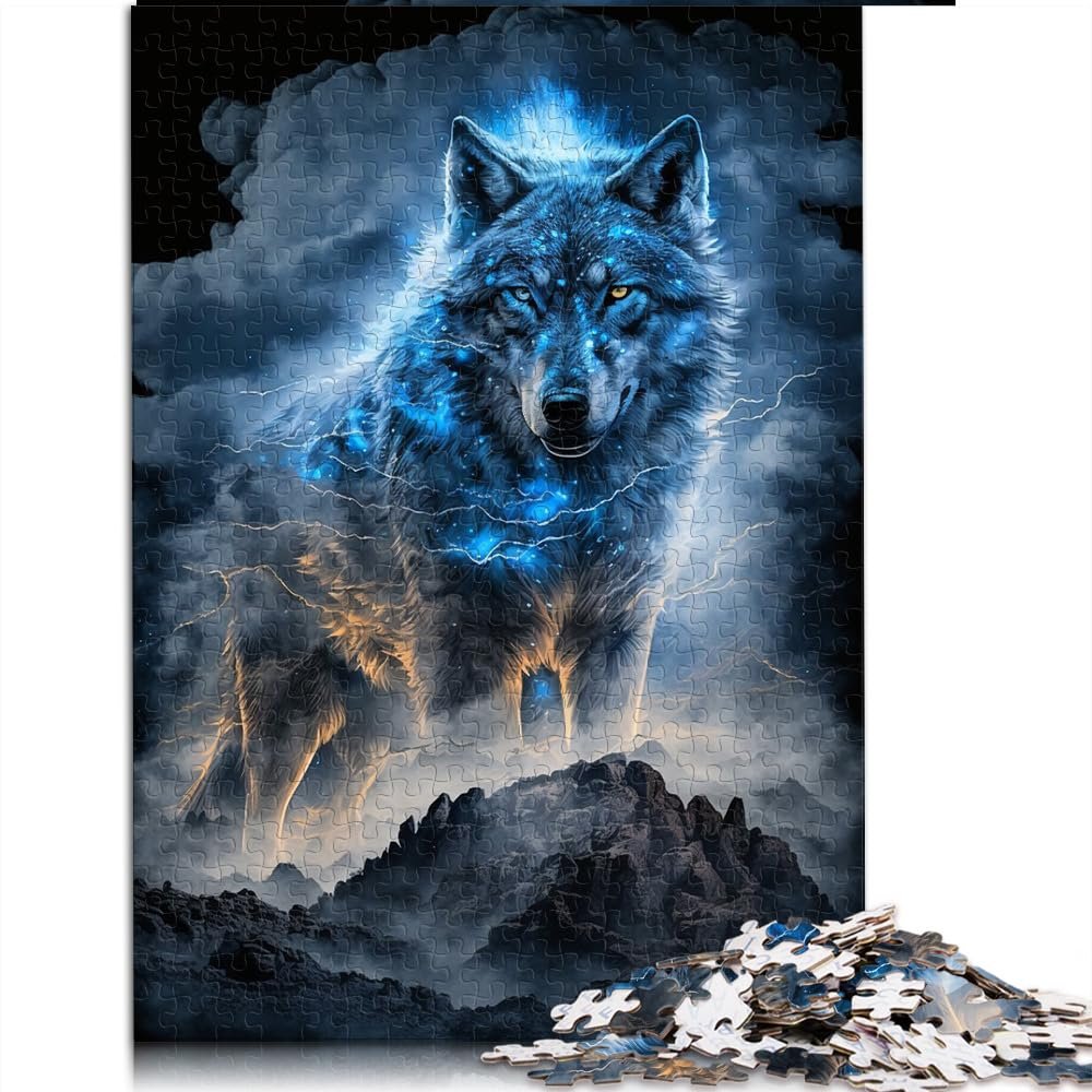Пазл Phantom Wolf 1000 элементов картонный 26 x 38 см, фото №1 Пазл Phantom Wolf 1000 элементов картонный 26 x 38 см, фото №1