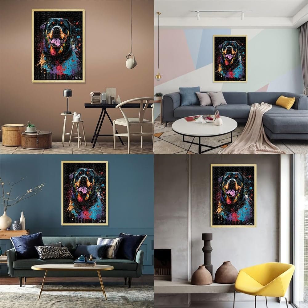 Пазл Rottweiler 1000 элементов 19.7 x 29.5 дюймов, фото №5