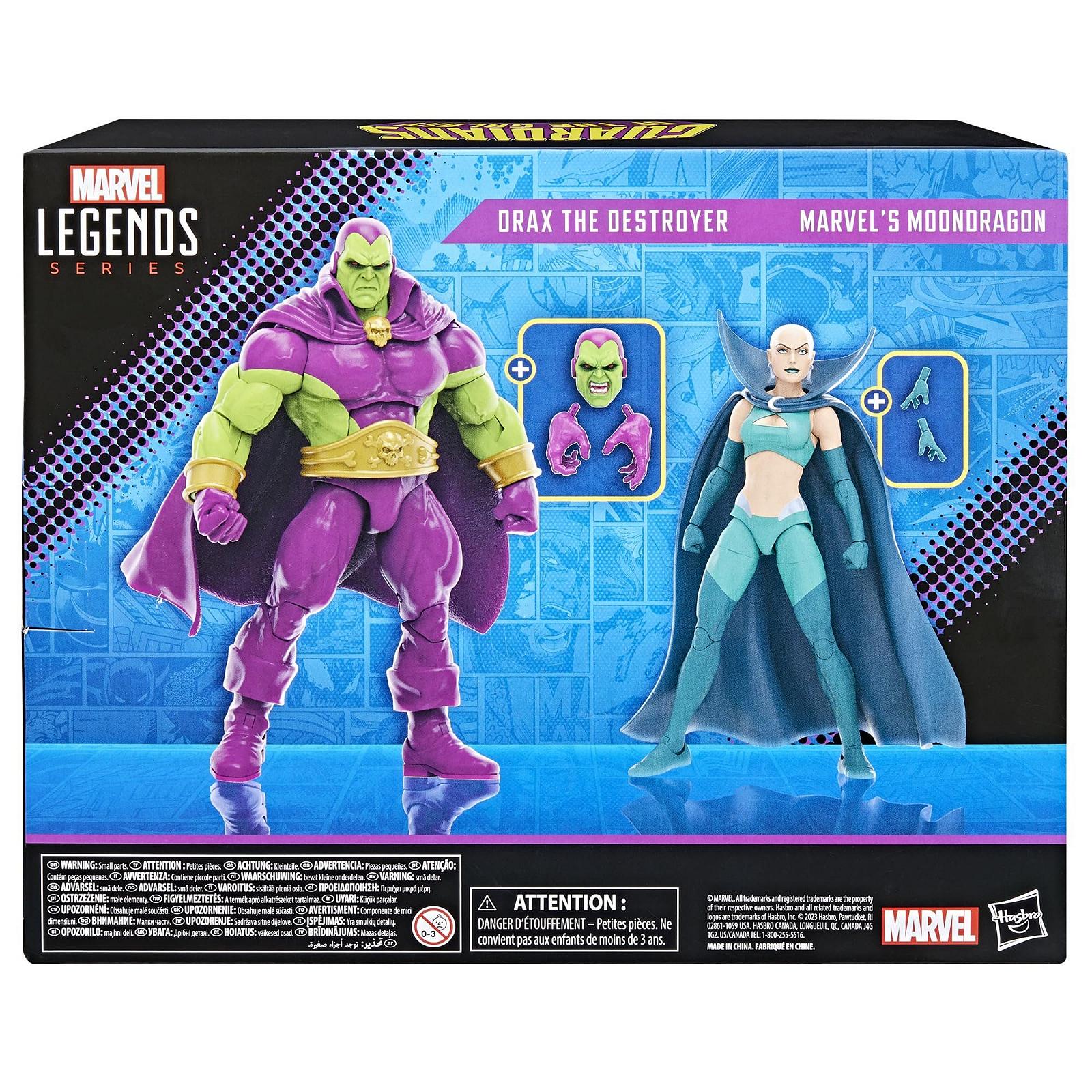 Фігурки Drax The Destroyer та Moondragon Marvel Legends Series, 15,24 см, фото №14