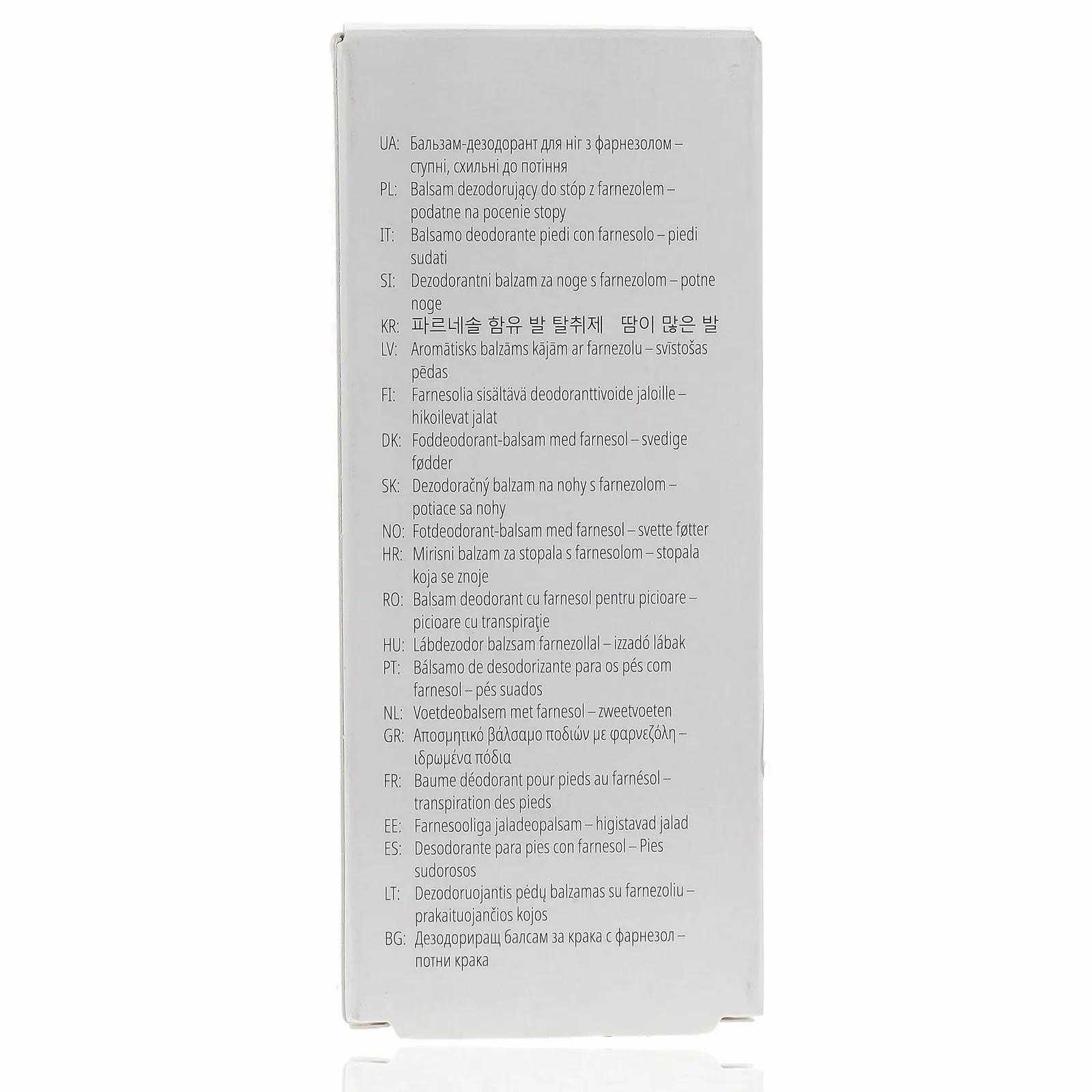 Бальзам-дезодорант для ніг PediBaehr з фарнезолом, фото №5