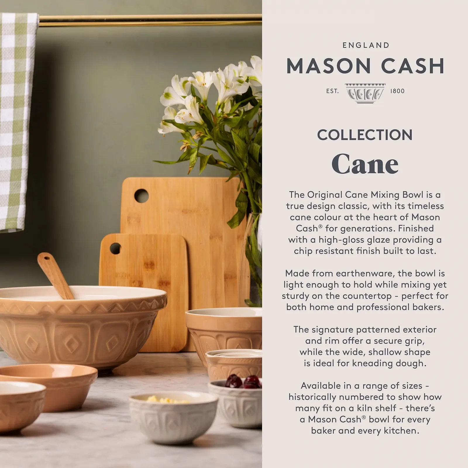 Миска для смешивания Rayware Mason Cash Can S12, 29 см, фото №7 Миска для смешивания Rayware Mason Cash Can S12, 29 см, фото №7