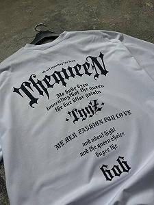 Футболка оверсайз біла Tggz 666 synthetic.ua - Фото 1