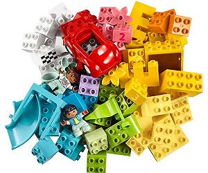 Дизайнер LEGO DUPLO Велика коробка з кубіками 10914 synthetic.ua - Фото 1