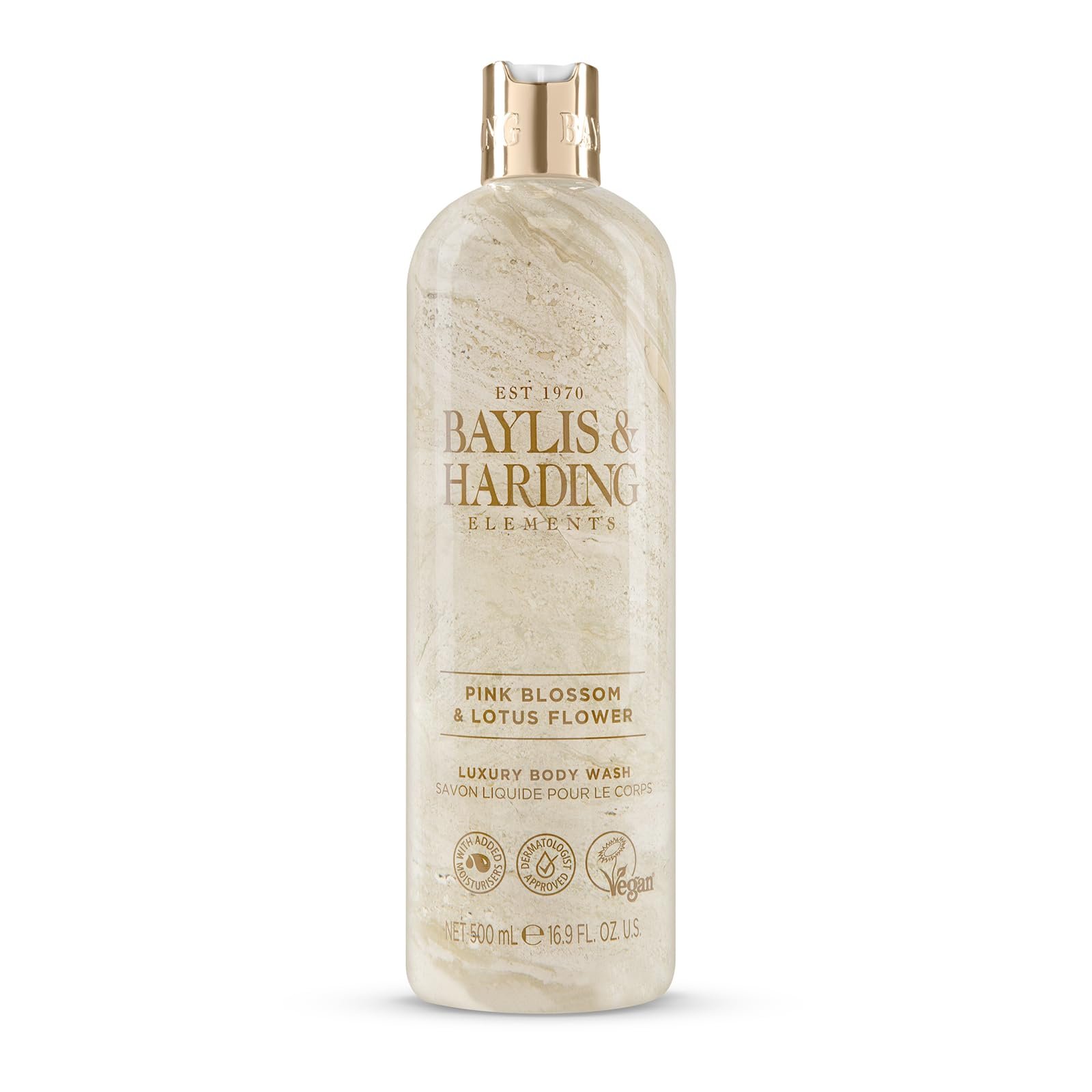 Гель для душа Baylis & Harding Elements Luxury Pink Blossom Lotus Flower 500 мл (упаковка из 4 шт.), веганский, фото №2 Гель для душа Baylis & Harding Elements Luxury Pink Blossom Lotus Flower 500 мл (упаковка из 4 шт.), веганский, фото №2