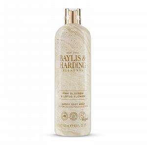 Гель для душу Baylis & Harding Elements Luxury Pink Blossom Lotus Flower 500 мл (упаковка з 4 шт.), веганський synthetic.ua - Фото 1