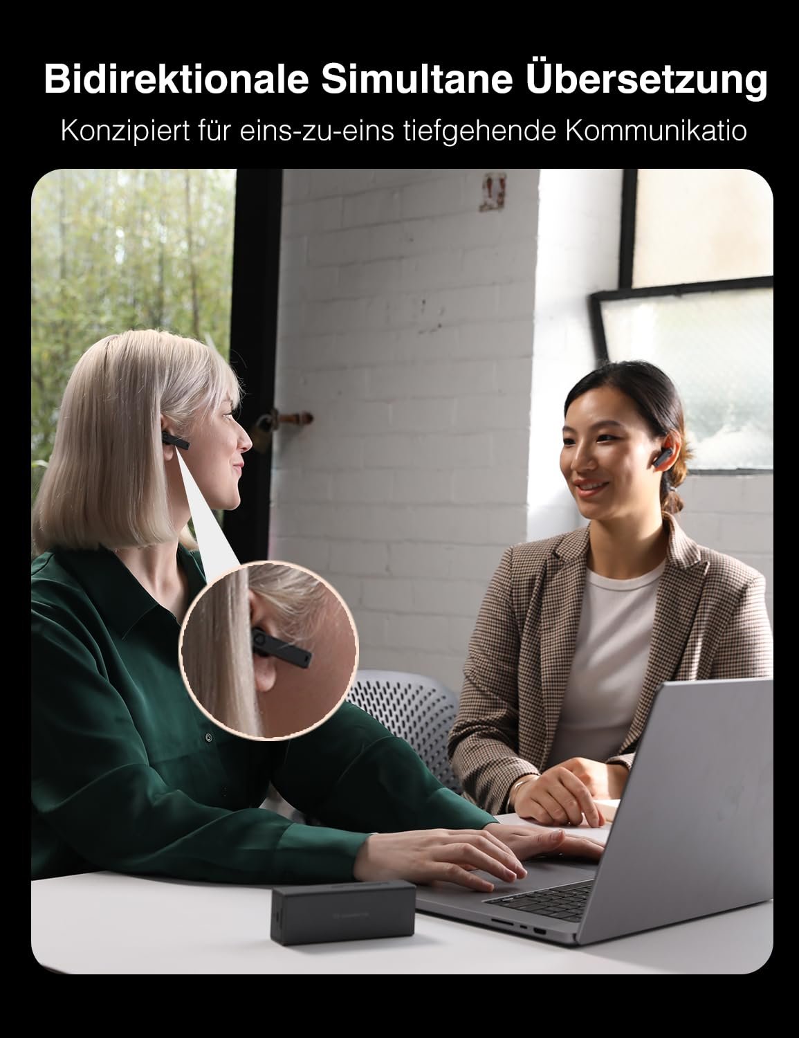 Хаб-переводчик AI Timekettle X1, на 40 языках с дистанционными голосовыми вызовами и переводом, фото №4