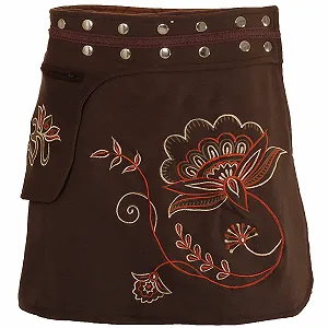 Спідниця PUREWONDER Wrap SK232 Жіноча на кнопках Зимова - Фото 1