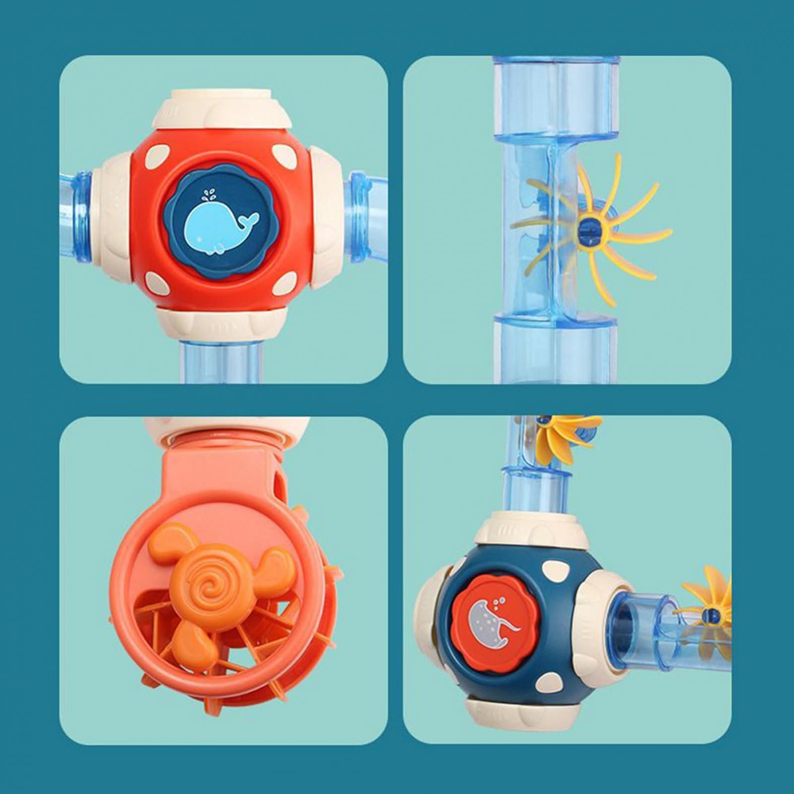 Іграшка для ванни Настінна Розвиваюча Водопровідна, фото №7