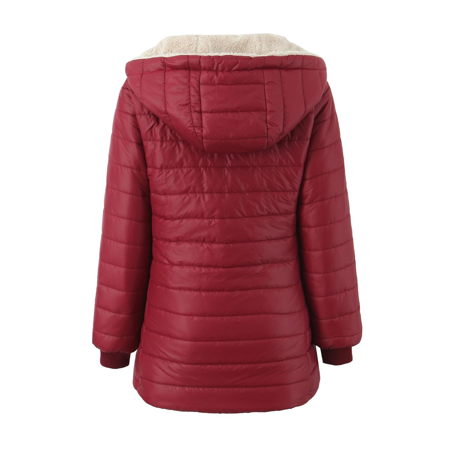 Жіноча зимова тепла флісова куртка стьобана, фото №2 Жіноча зимова тепла флісова куртка стьобана, фото №2