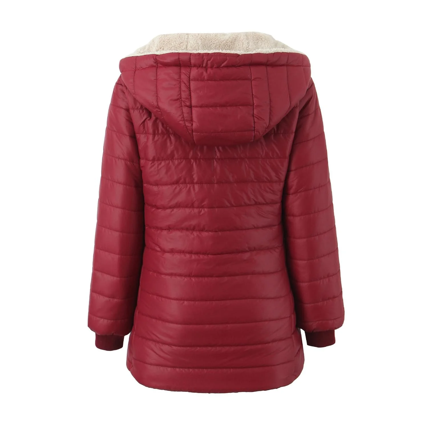 Жіноча зимова тепла флісова куртка стьобана, фото №2 Жіноча зимова тепла флісова куртка стьобана, фото №2