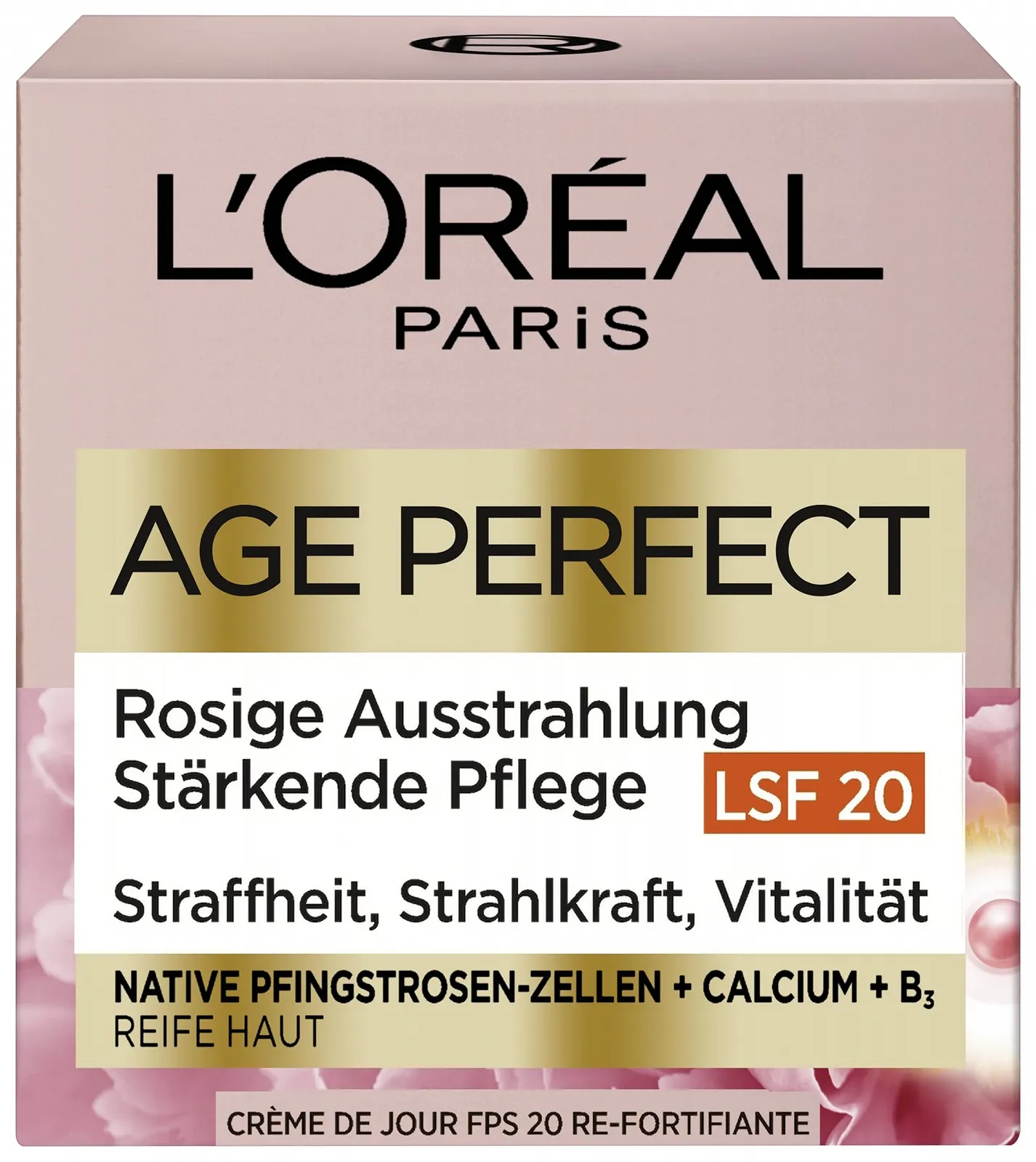 Денний крем L'Oréal Paris Age Perfect Golden Age Anti-Ageing SPF 20 з екстрактом півонії 50 мл, фото №7 Денний крем L'Oréal Paris Age Perfect Golden Age Anti-Ageing SPF 20 з екстрактом півонії 50 мл, фото №7