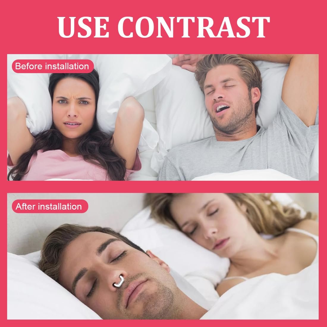 Кліпса проти хропіння Багаторазова 6 шт, фото №3 Кліпса проти хропіння Багаторазова 6 шт, фото №3