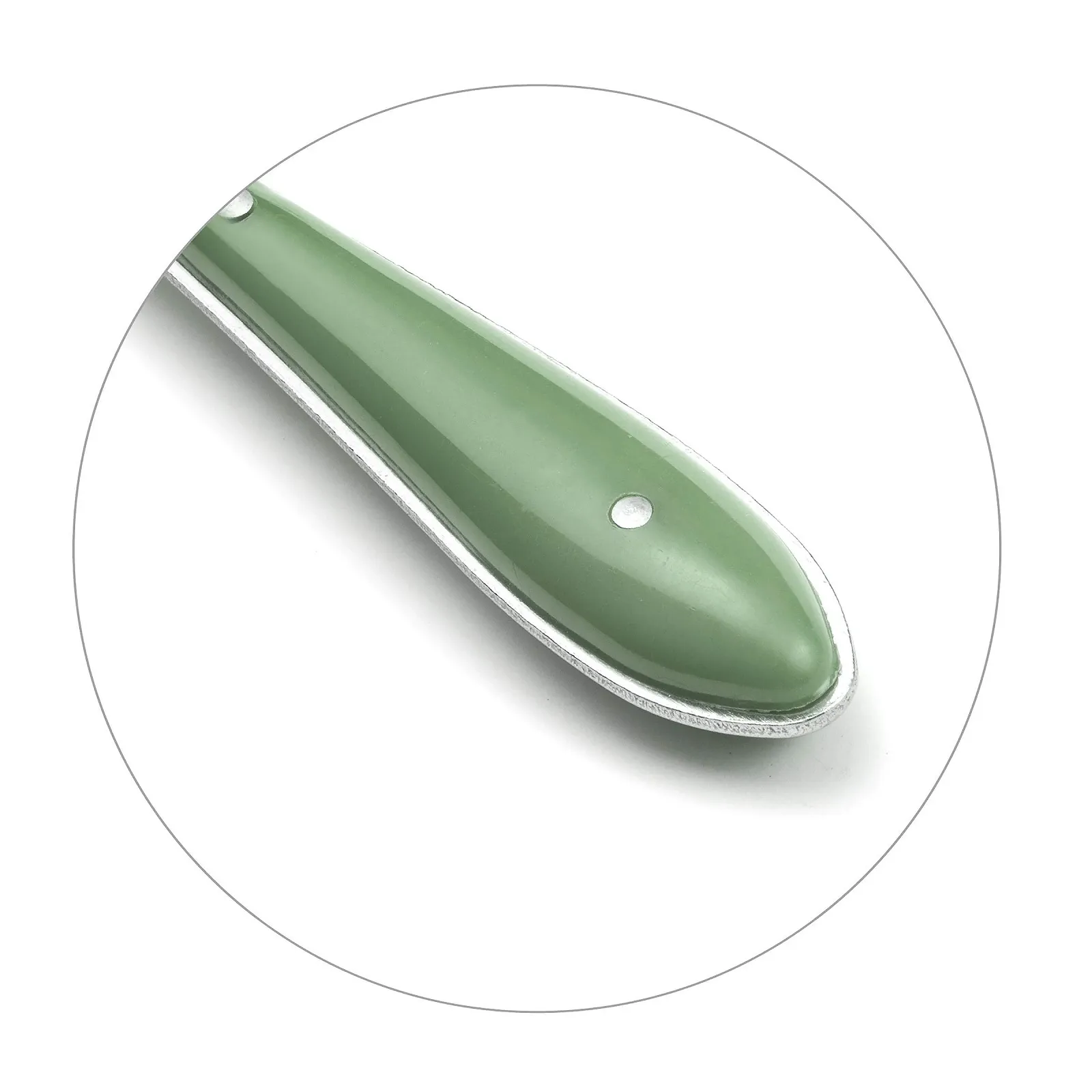 Набор столовых приборов Amefa Bistro 1-2-3 на 6 персон, нержавеющая сталь 18/0 с пластиковой ручкой, цвет Water Green, 24 предмета, фото №3 Набор столовых приборов Amefa Bistro 1-2-3 на 6 персон, нержавеющая сталь 18/0 с пластиковой ручкой, цвет Water Green, 24 предмета, фото №3