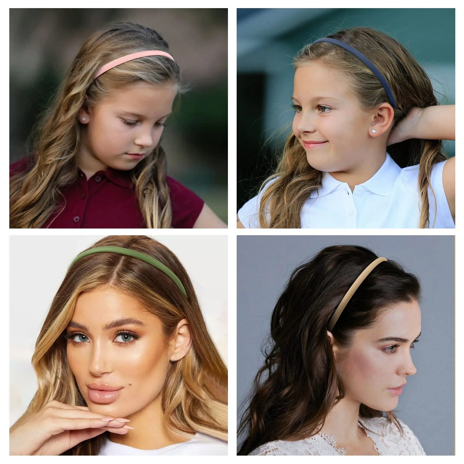 Обруч для волосся TERSE Тонкий для дівчат і жінок, фото №4