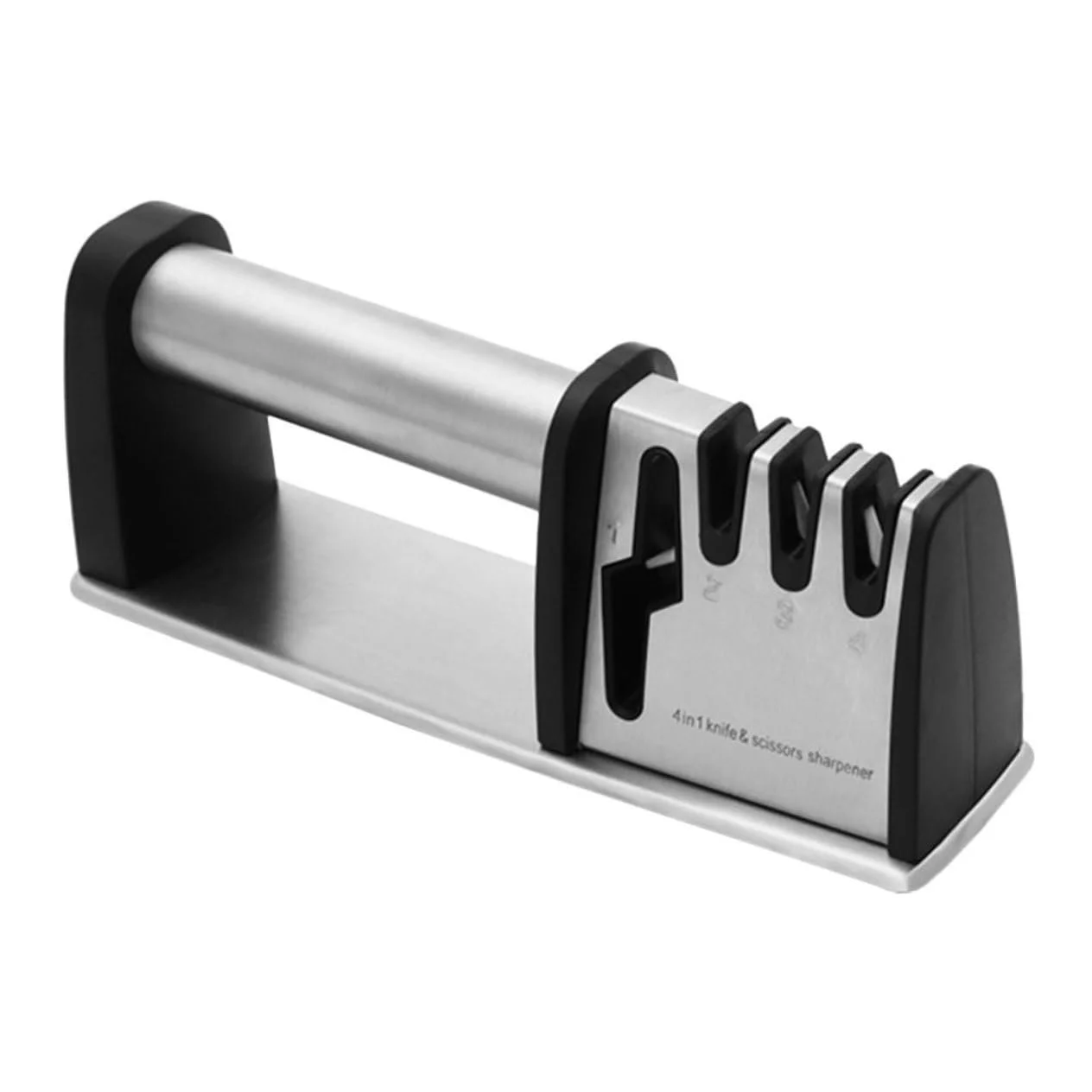 Точилка для ножів та ножиць ручна Ергономічна з нековзною основою, фото №1