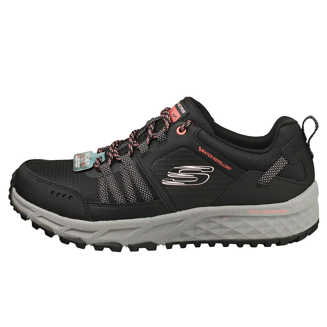 Кросівки Skechers Eden LX-Beaming Glory 185016-BKRG жіночі Duraleather Чорні з обробкою кольору рожеве золото, фото №5 Кросівки Skechers Eden LX-Beaming Glory 185016-BKRG жіночі Duraleather Чорні з обробкою кольору рожеве золото, фото №5