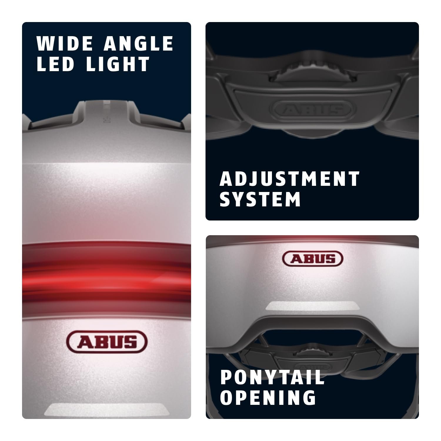 Шолом ABUS Urban HUD-Y з магнітним, перезарядним світлодіодним заднім ліхтарем і магнітною застібкою, фото №5