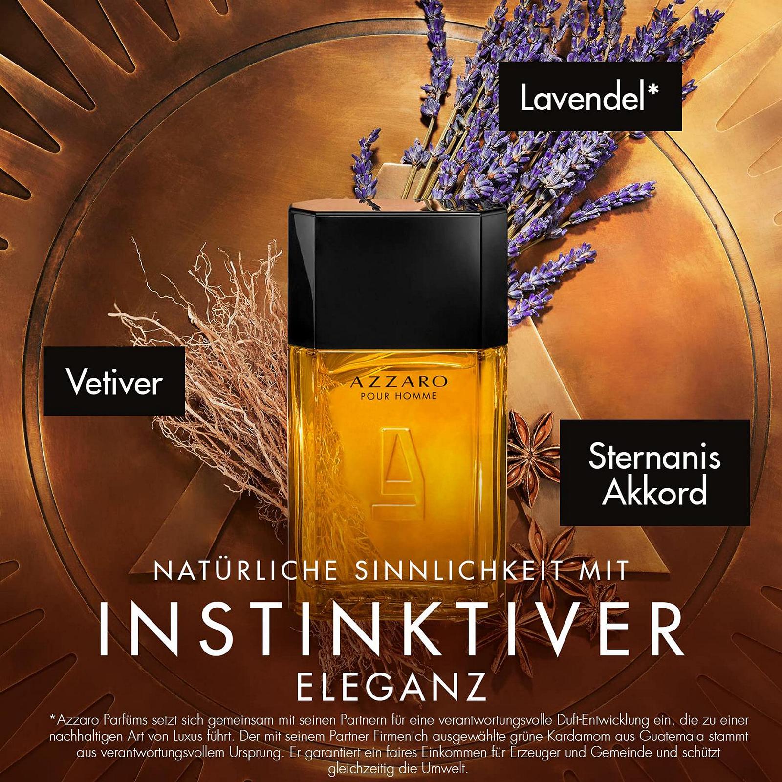 Духи Azzaro Pour Homme для мужчин, туалетная вода, натуральный спрей, древесный аромат, 30 мл, фото №3