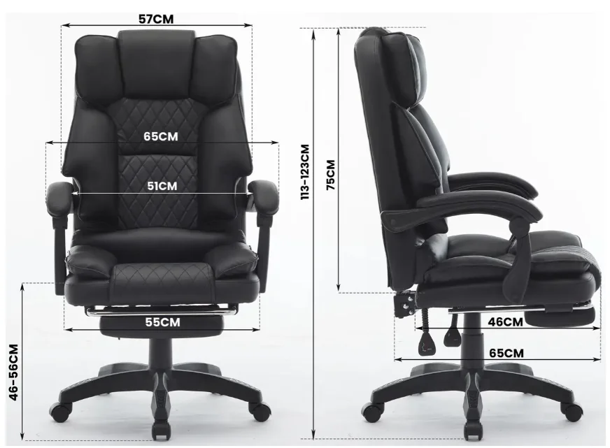Офісне крісло DIEGO Premium Comfort з ергономічною спинкою, фото №3