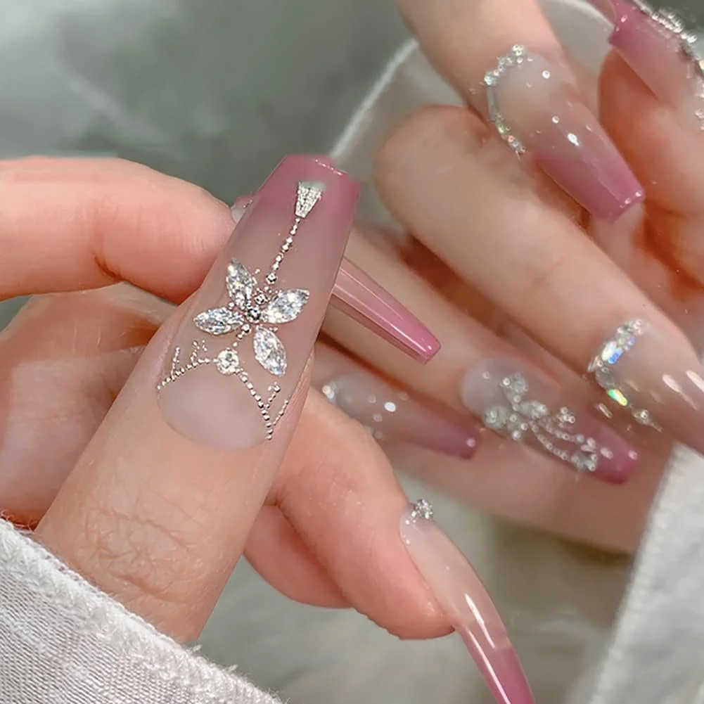 Стрази Циркон Блискучі для Нігтів 3D Форми 2-3 мм 100 шт., фото №3