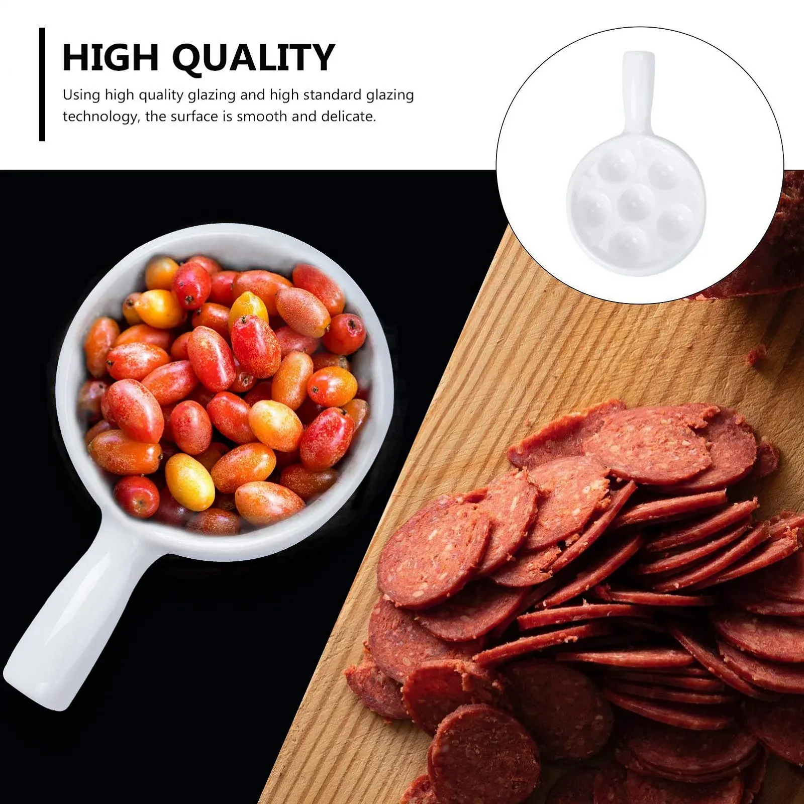 Форма для равликів Luxshiny керамічна на 6 лунок придатна для посудомийної машини, фото №9 Форма для равликів Luxshiny керамічна на 6 лунок придатна для посудомийної машини, фото №9