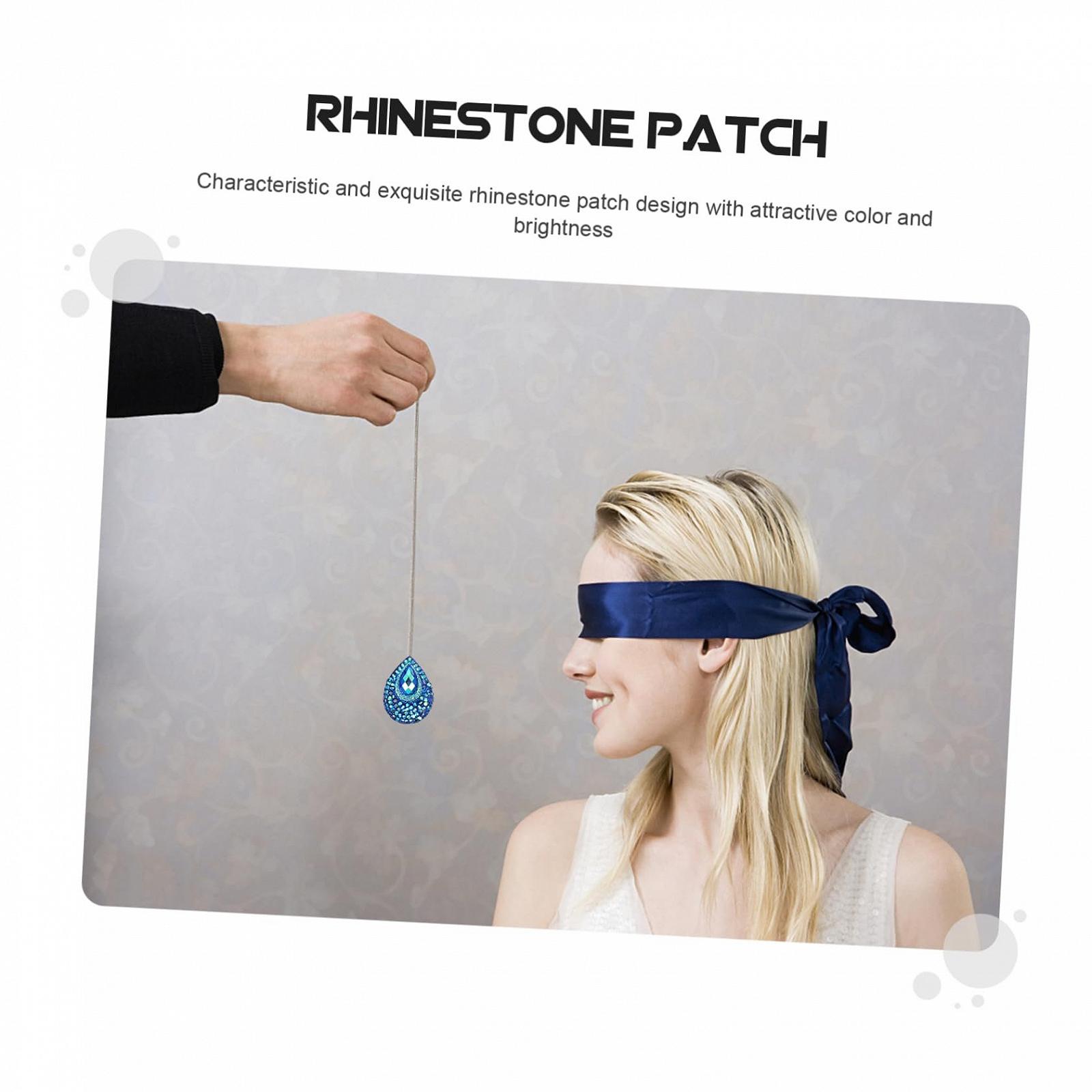 Стрази Краплеподібні NUOBESTY 300 штук, скляні дорогоцінні камені, підвіска павич, вишивка бісером, скляні коштовності, ювелірні вироби, смола, стрази для шиття, акрилові аксесуари, кришталеві намистини, ґудзики, фото №8