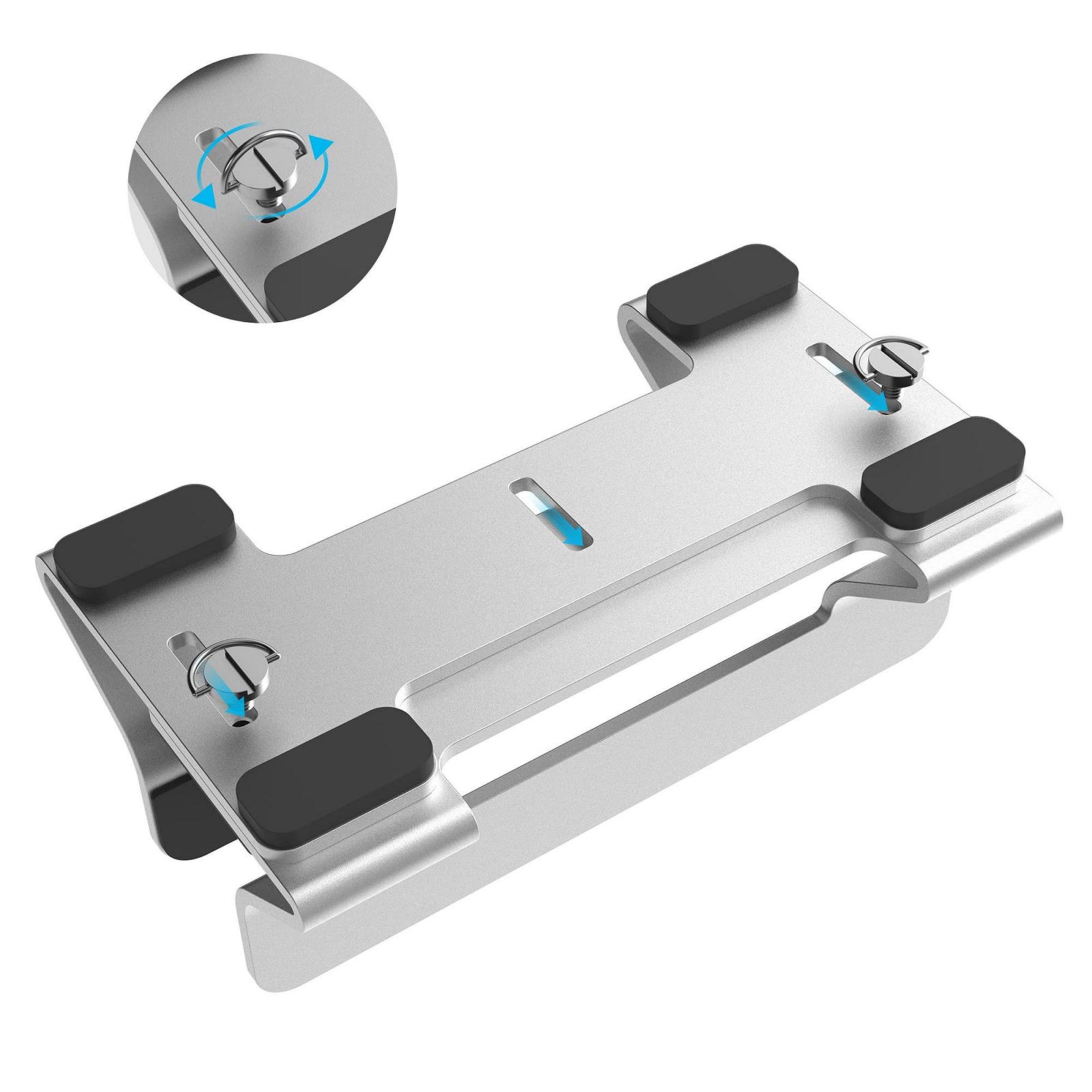 Регульована алюмінієва підставка для ноутбука, вертикальний док-тримач, регульована ширина слота 12-42 мм, фото №3