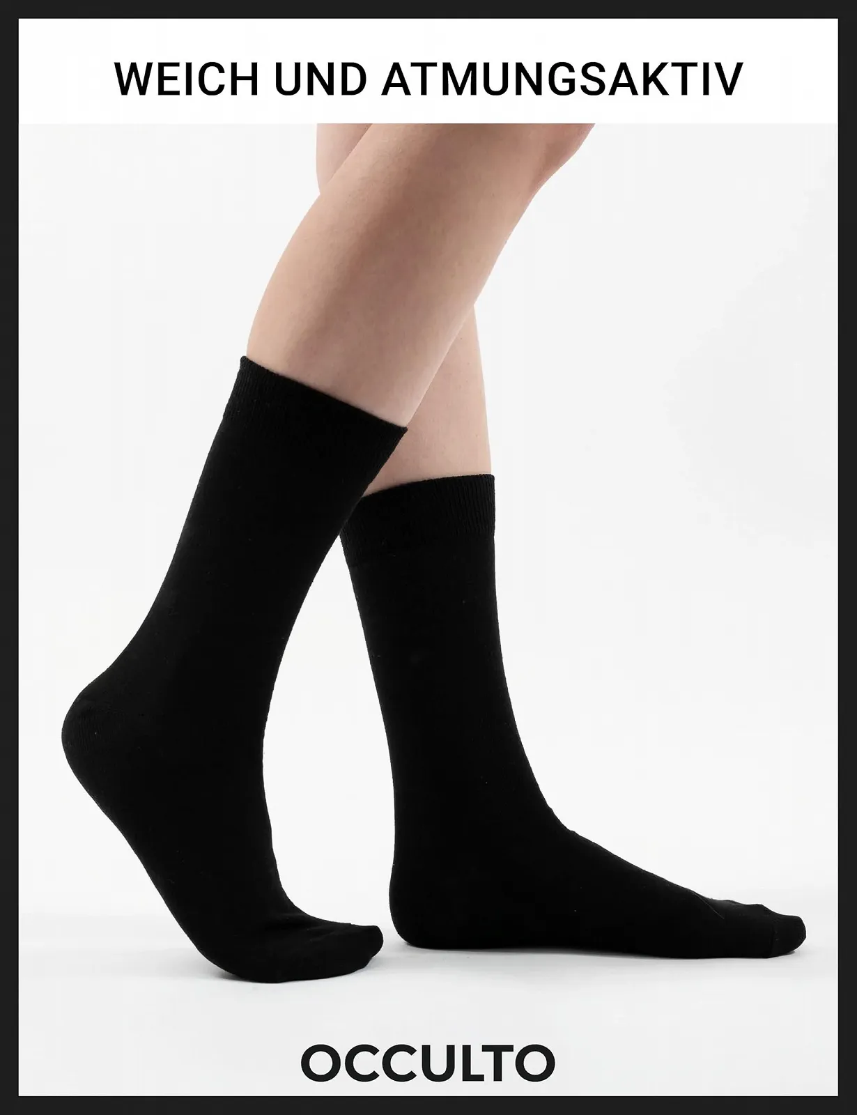 Носки Occulto Женские Черный, упаковка 10-20 (Модель: Hermine), фото №4 Носки Occulto Женские Черный, упаковка 10-20 (Модель: Hermine), фото №4