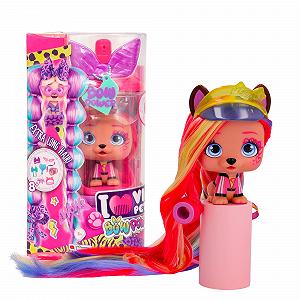 Кукла VIP PETS Bow Power Aurora S6 коллекционная в модном городском стиле, с длинными волосами для укладки и украшения - Фото 1