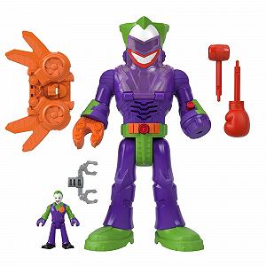 Фигурка Fisher-Price IMAGINEXT DC Super Friends Джокер в Смеющемся Роботе, 30 см - Фото 1