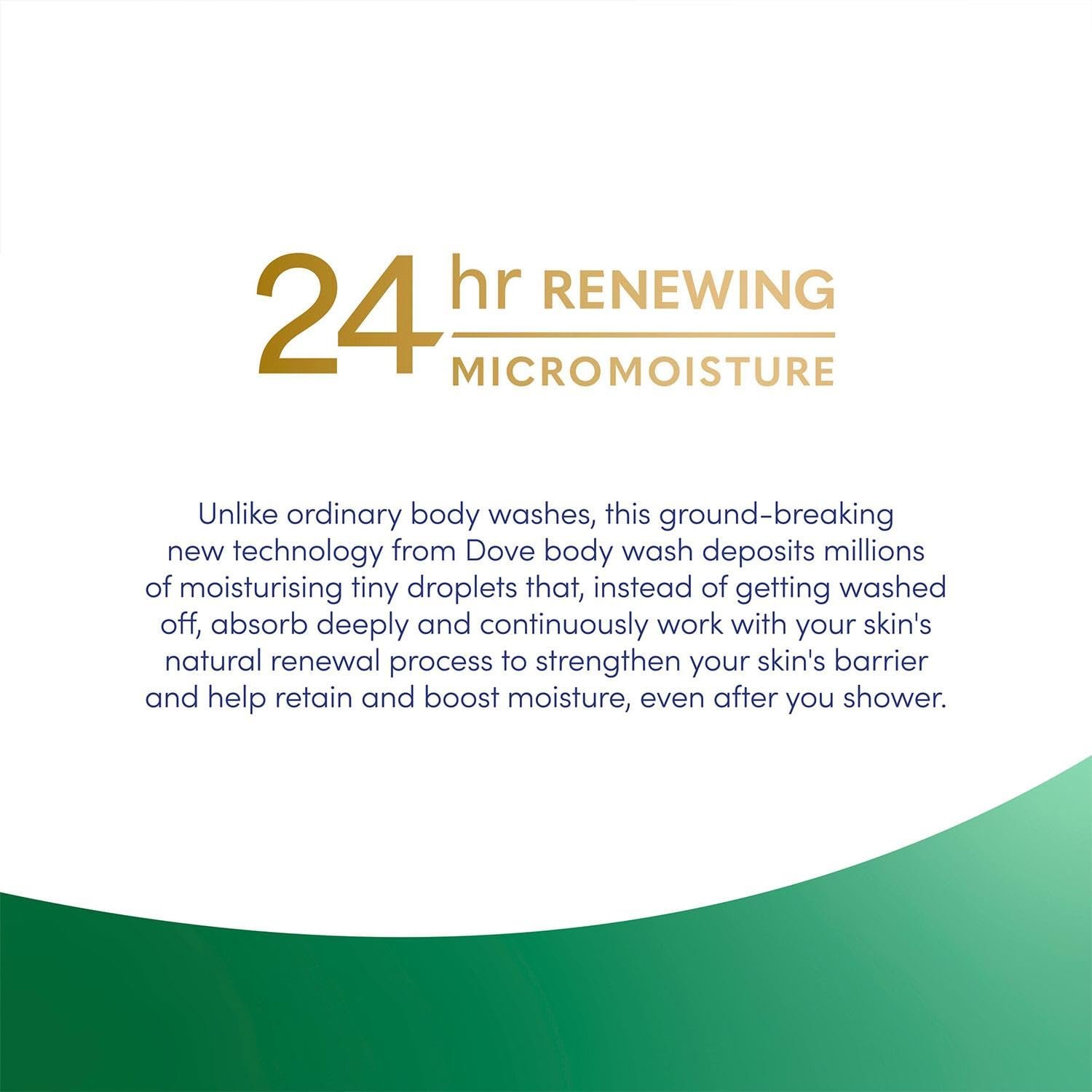 Гель для душу Dove Advanced Care Hydrating Care з алое та березовою водою 400 мл (Упаковка з 6 шт), фото №7