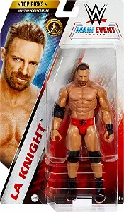 Фігурка Mattel WWE Top Picks LA Knight 6 дюймів (15,2 см) з 14 точками артикуляції synthetic.ua - Фото 1
