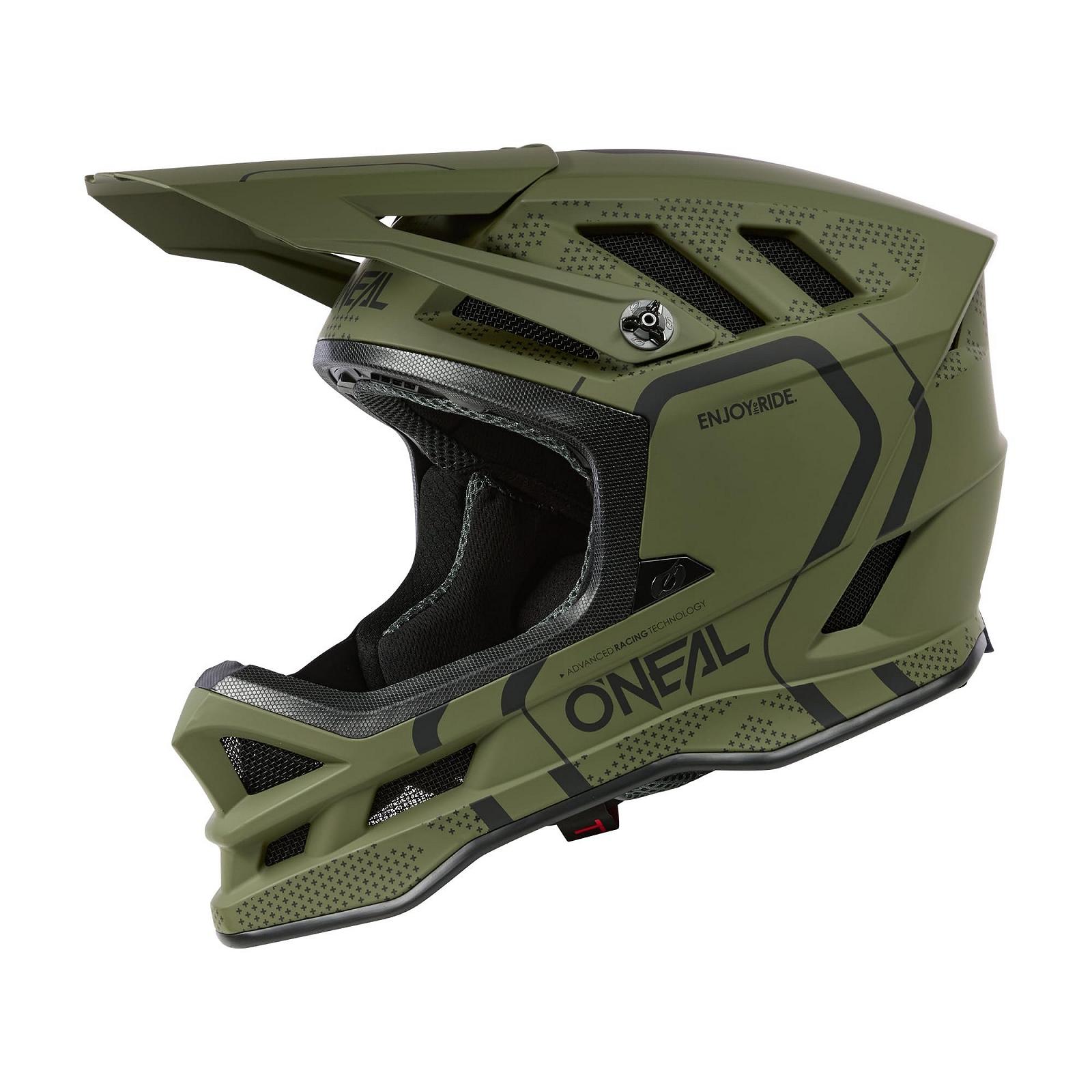 Шолом Мотоциклетний Oneal Blade Polyacrylite Rio Red MX Motocross, фото №2