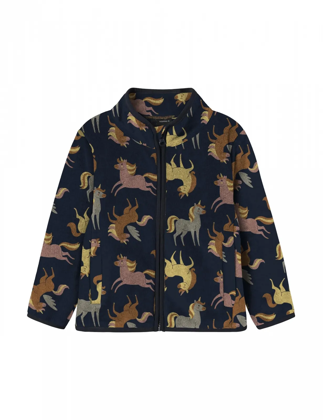Флісова куртка NAME IT Nmfmeeko Aop2 для дівчат, фото №1