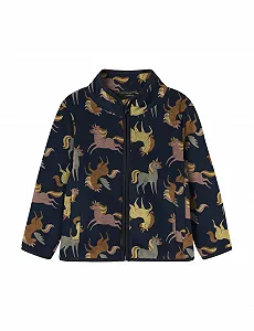 Флісова куртка NAME IT Nmfmeeko Aop2 для дівчат - Фото 1