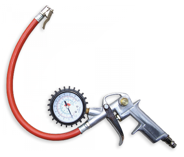 Пистолет для подкачки шин с манометром STG01, фото №1 Пистолет для подкачки шин с манометром STG01, фото №1