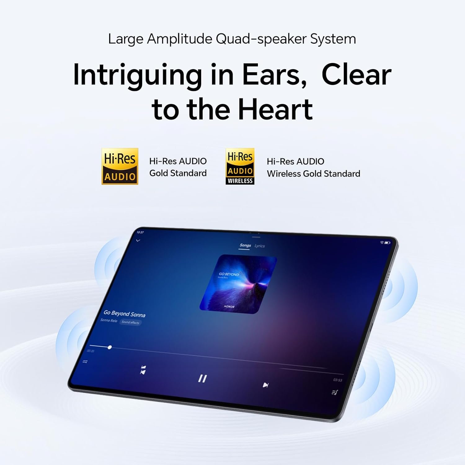 Планшет HONOR Pad X8a 11" (4+4)/64ГБ 8 ядер Android 14 8300 мАг Чорний - Сірий, фото №7